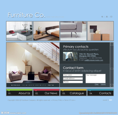 創意網頁設計圖片 點燃視覺靈感，打造非凡用戶體驗